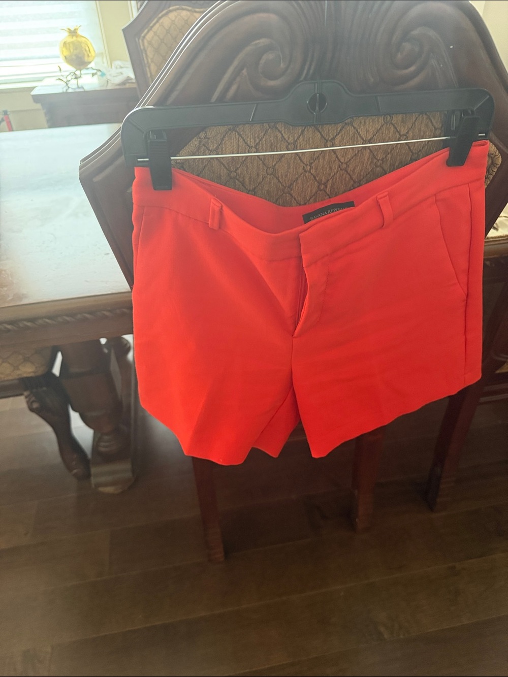 Banana Republic Bright Red Tailored Bermuda Shorts - Picture 3 of 4